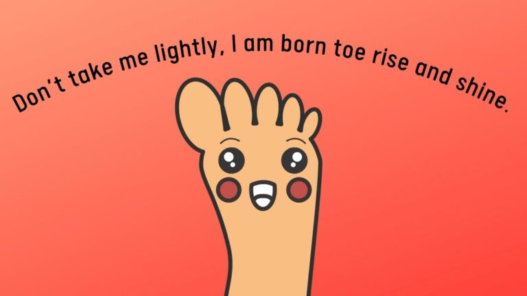 71 Toe Puns & One Liners for Toe-Tal Laughter Riot